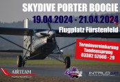 Porter Boogie April 2024 :: Saisonauftakt der Fallschirmspringer, 19.-21.April