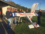 Flugzeugtaufe im Miniaturformat :: Die neue Schleppmaschine vom Typ PAF300 (14.Okt 2018)