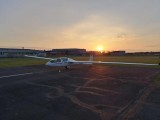 DG-1001 :: Am Start für den letzten Schulflug des Tages, 09.04.2017