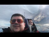Wellenflug Jänner 2015 :: Marco und Christoph mit Sauerstoffgerät